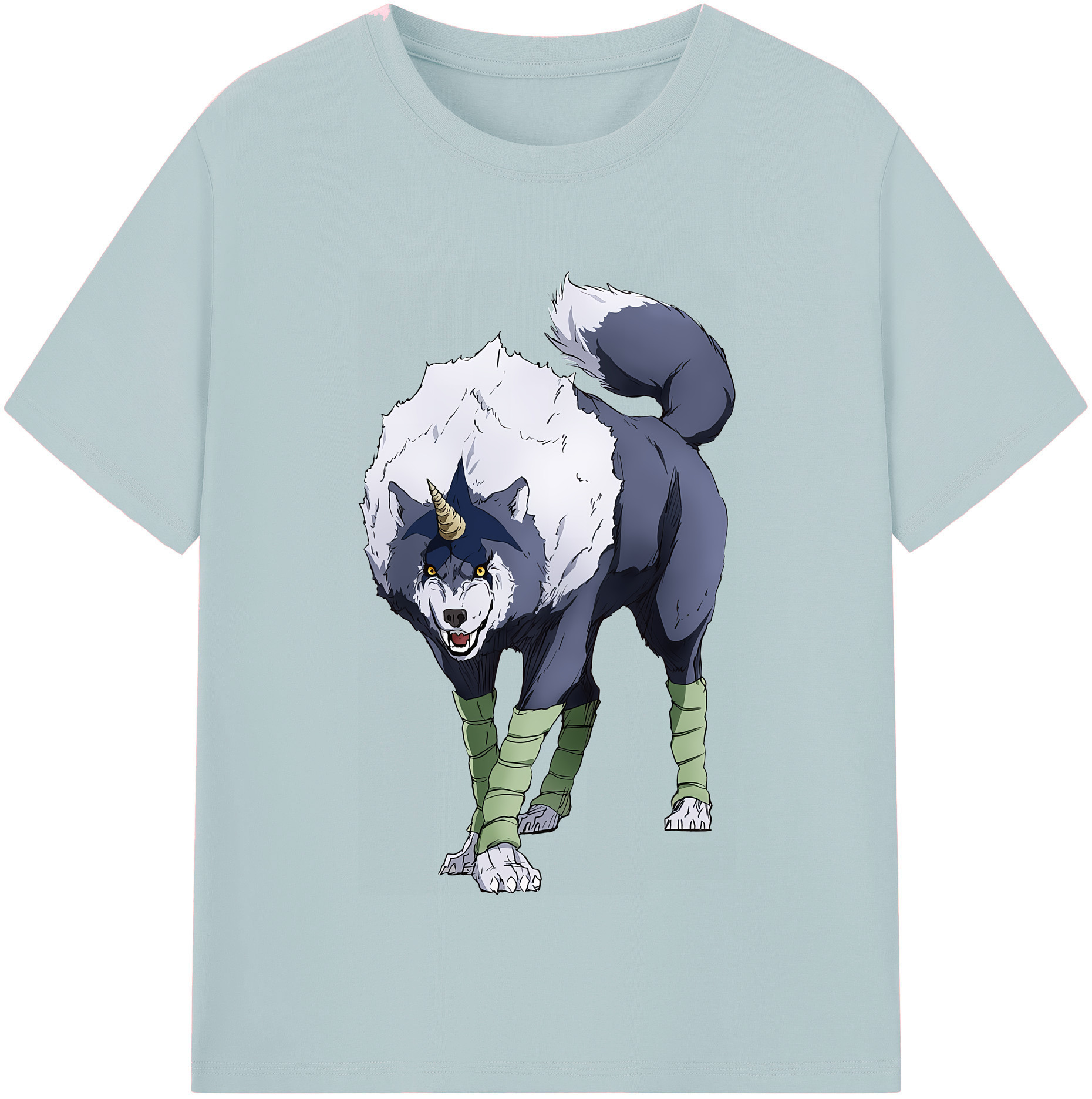 （画像用） 転スラ Regarding Reincarnated to Slime 綿100％半袖Tシャツ（フロントプリント）